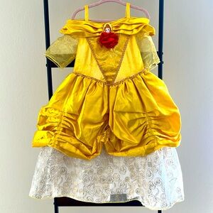 Beauty and the beast belle costume for 3 year old. Size was cut off. Disney